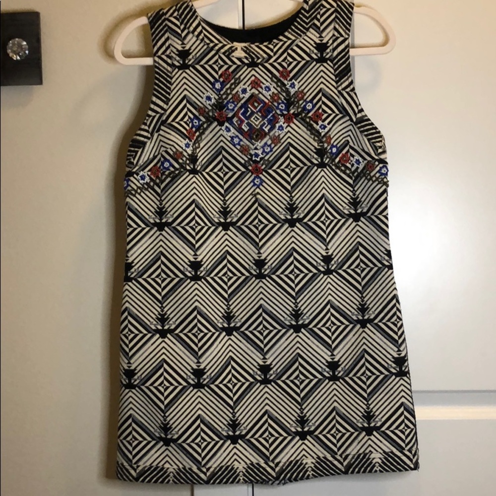 Fun Geometric Pattern Dress